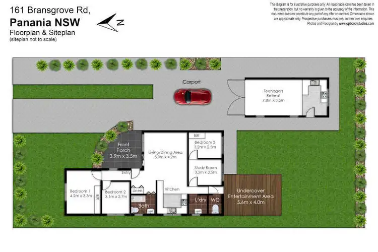 Floorplan of Homely house listing, 161 Bransgrove Road, Panania NSW 2213