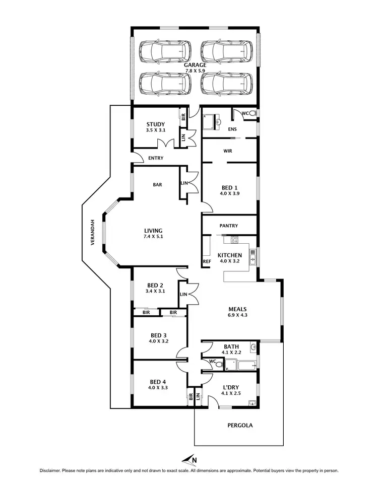 Floorplan of Homely house listing, 12 Shiraz Court, Sunbury VIC 3429
