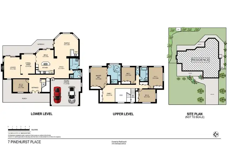 Floorplan of Homely house listing, 7 Pinehurst Place, Carindale QLD 4152