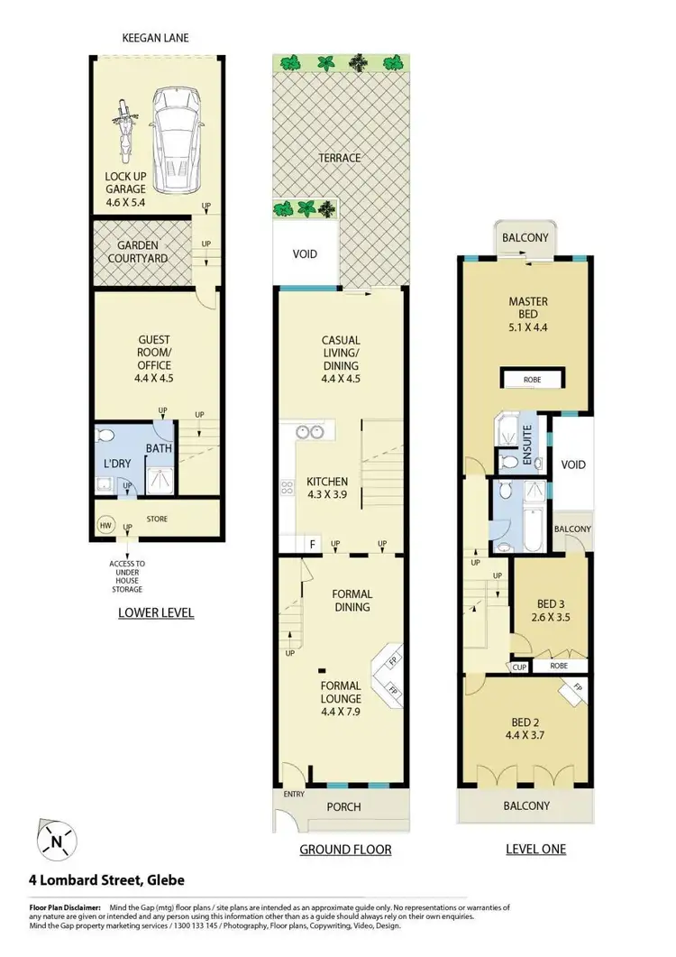 Floorplan of Homely house listing, 4 Lombard Street, Glebe NSW 2037
