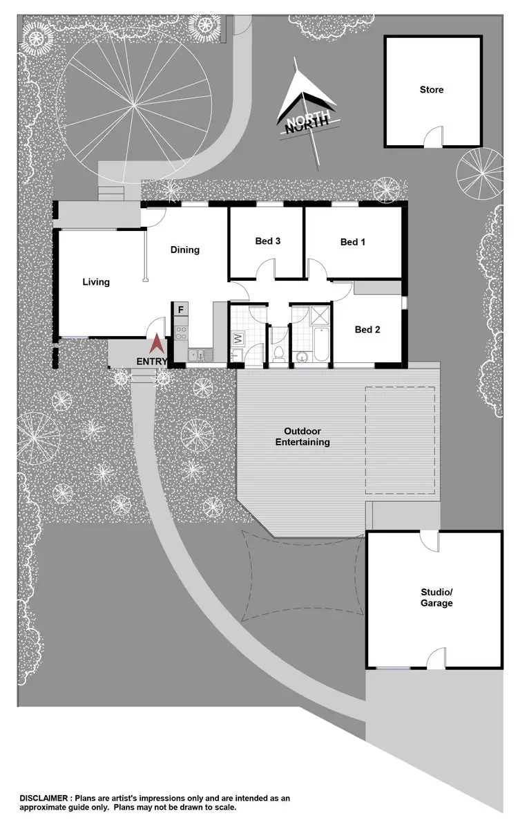 Floorplan of Homely house listing, 6 Peat Place, Charnwood ACT 2615