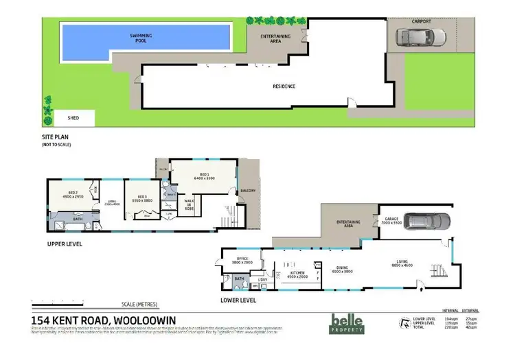 Floorplan of Homely house listing, 154 Kent Road, Wooloowin QLD 4030