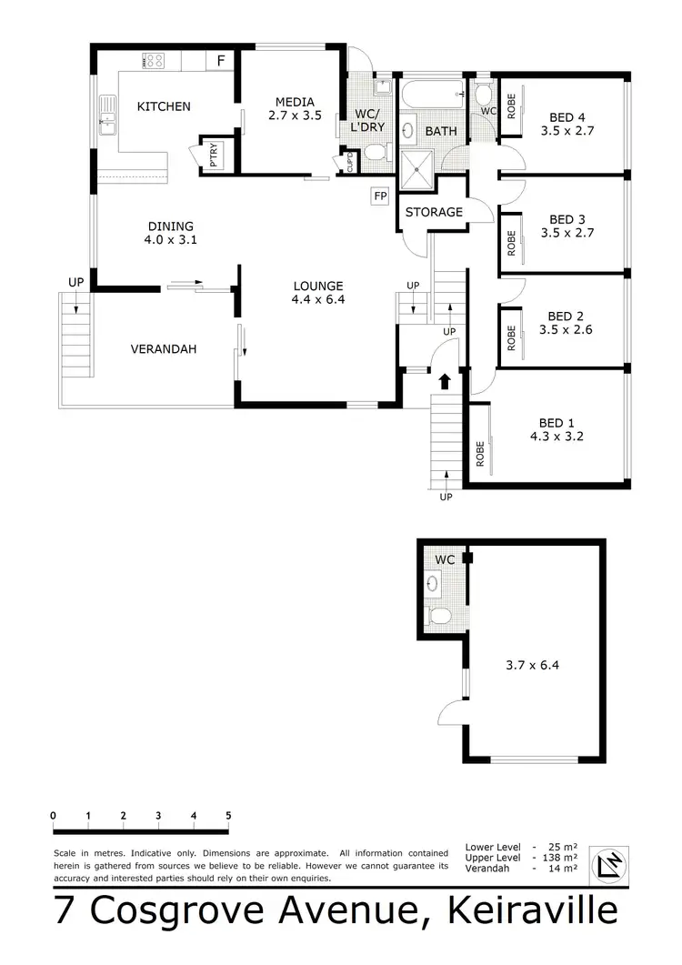 Floorplan of Homely house listing, 7 Cosgrove Avenue, Keiraville NSW 2500