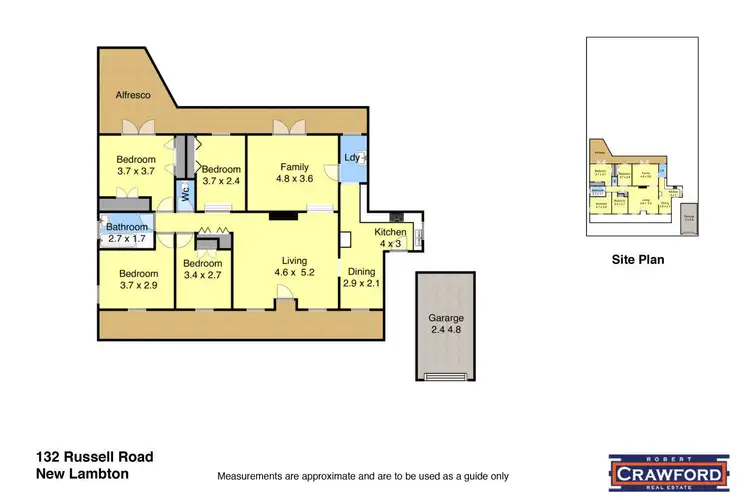 Floorplan of Homely house listing, 132 Russell Road, New Lambton NSW 2305