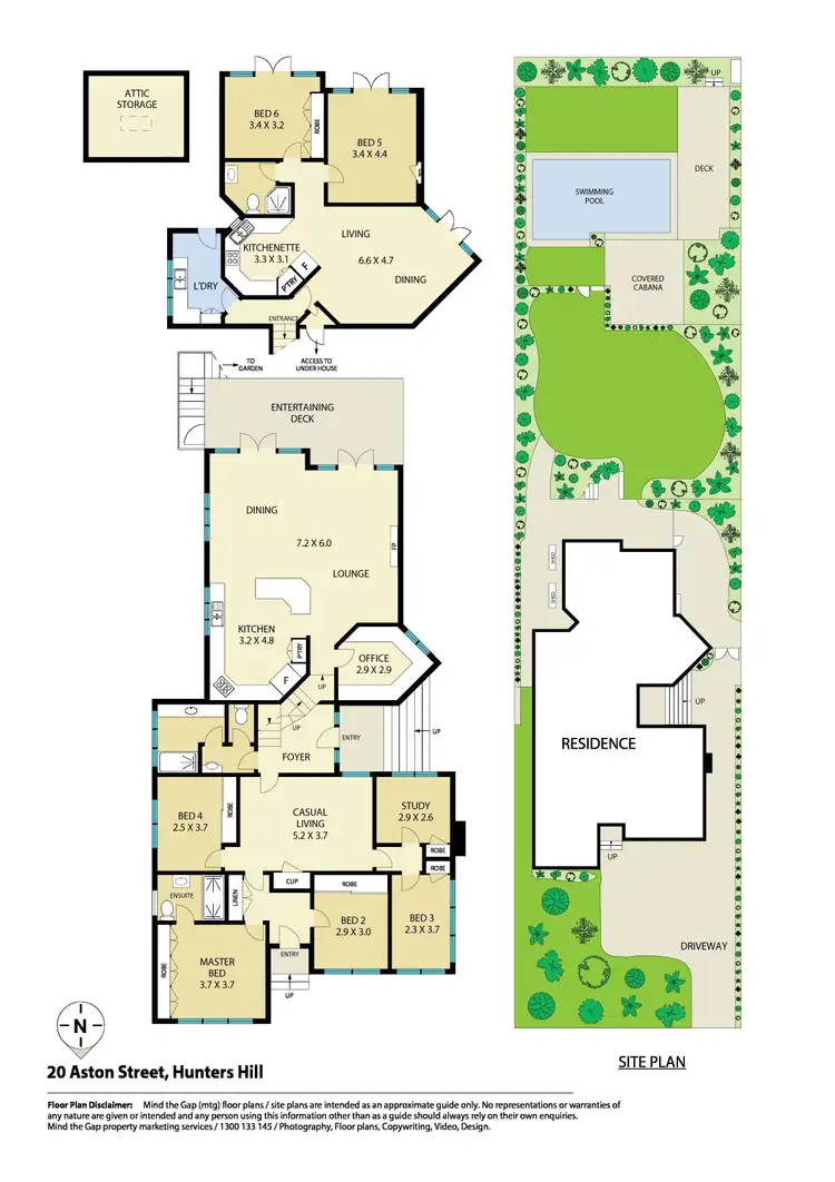 Floorplan of Homely house listing, 20 Aston Street, Hunters Hill NSW 2110