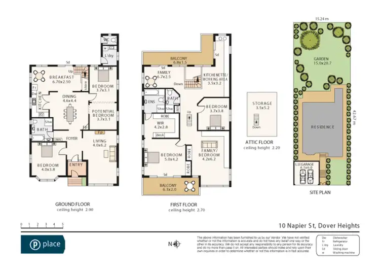 Floorplan of Homely house listing, 10 Napier Street, Dover Heights NSW 2030