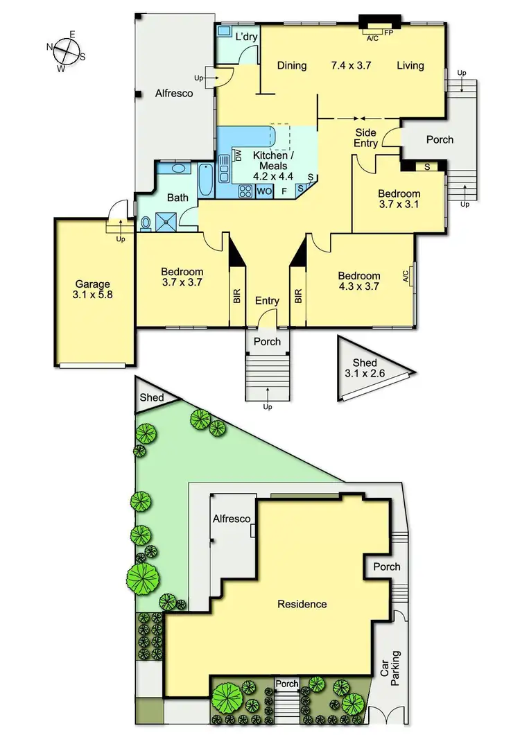 Floorplan of Homely house listing, 2A Stafford Street, Preston VIC 3072