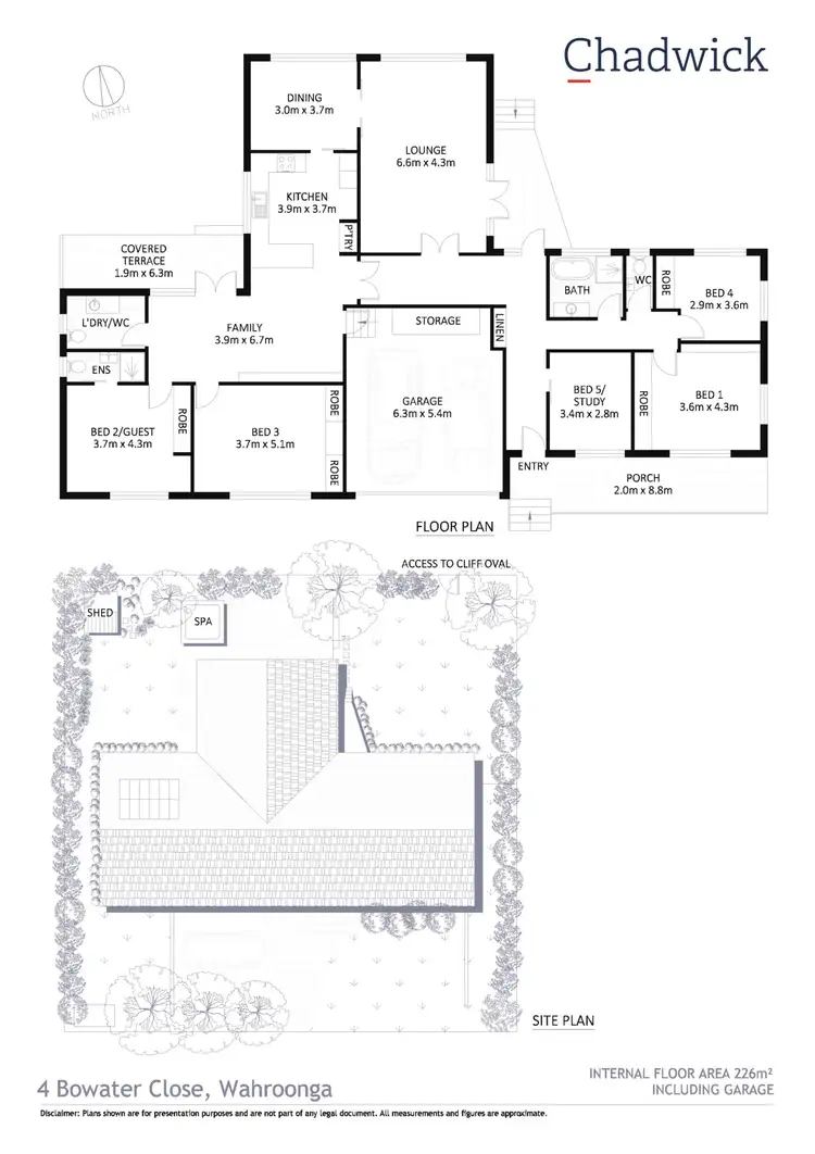 Floorplan of Homely house listing, 4 Bowater Close, Wahroonga NSW 2076