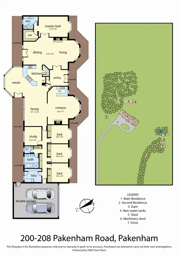Floorplan of Homely house listing, 200-208 Pakenham Road, Pakenham VIC 3810