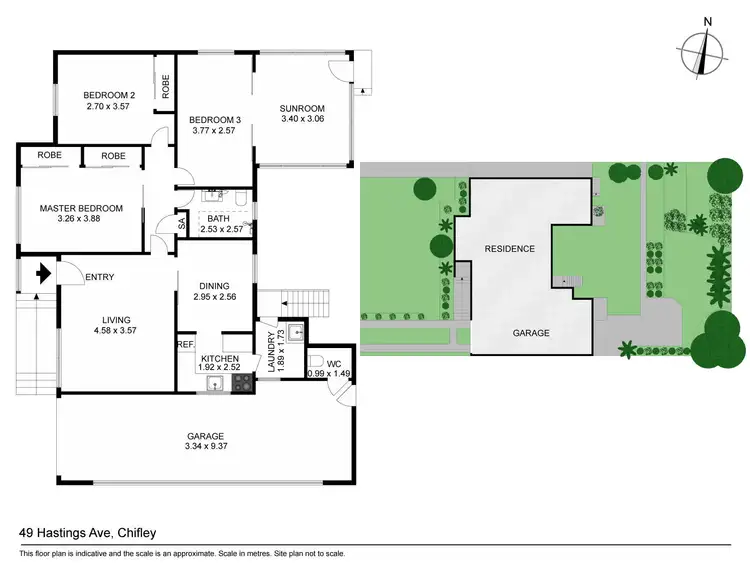 Floorplan of Homely house listing, 49 Hastings Avenue, Chifley NSW 2036