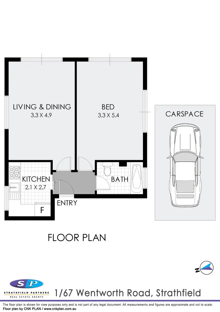Floorplan of Homely block of units listing, 67 Wentworth Road, Strathfield NSW 2135