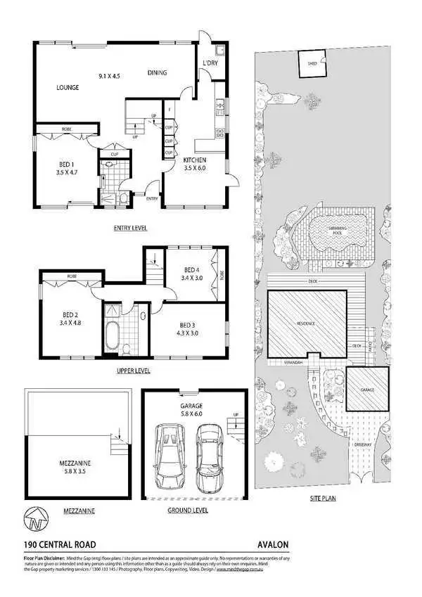 Floorplan of Homely house listing, 190 Central Road, Avalon NSW 2107