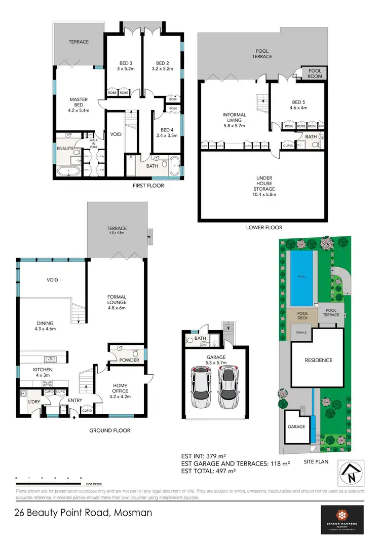 Floorplan of Homely house listing, 26 Beauty Point Road, Mosman NSW 2088