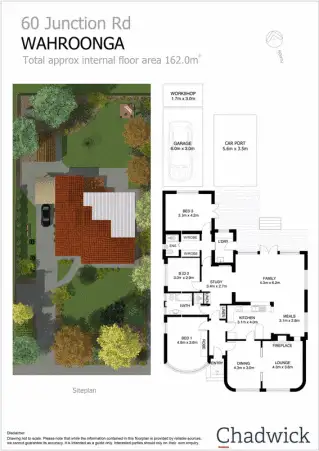 Floorplan of Homely house listing, 60 Junction Road, Wahroonga NSW 2076