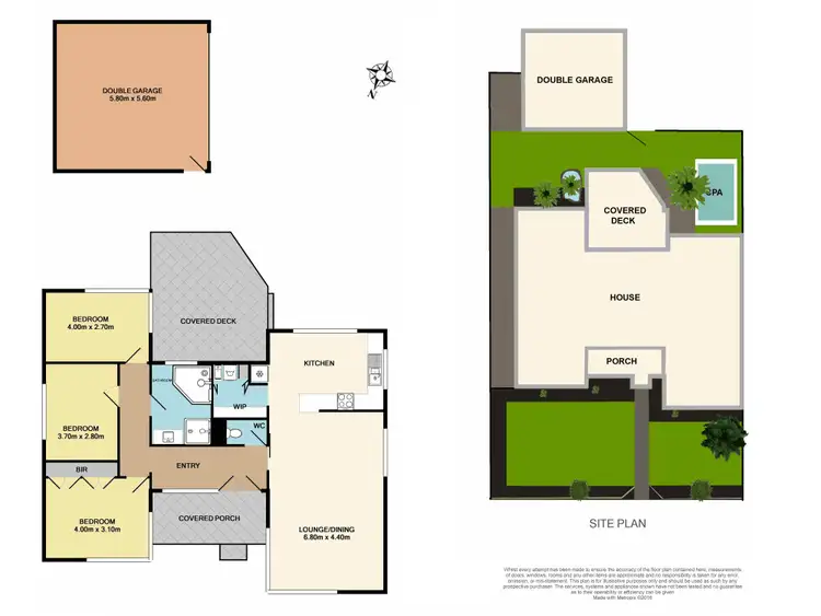 Floorplan of Homely house listing, 106A Elsie Grove, Edithvale VIC 3196