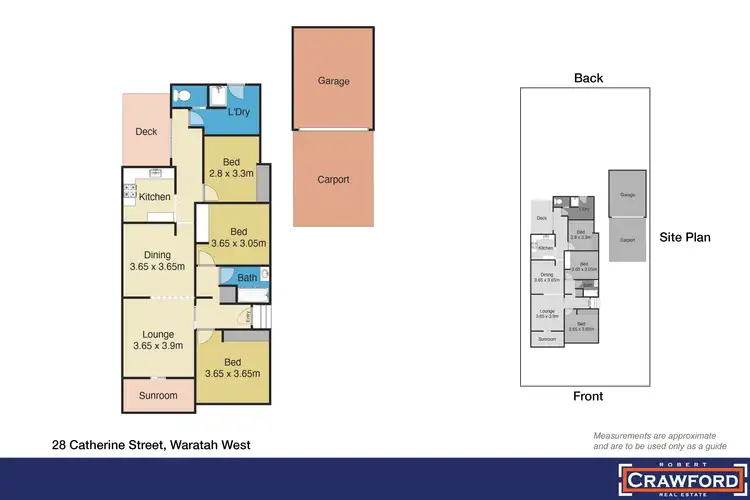 Floorplan of Homely house listing, 28 Catherine Street, Waratah West NSW 2298
