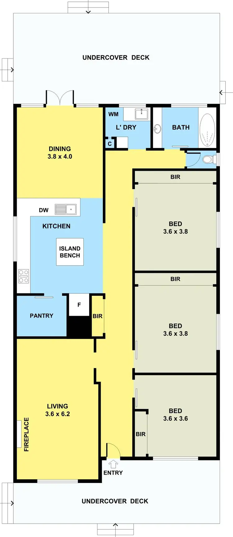 Floorplan of Homely house listing, 19 Wheatsheaf Road, Glenroy VIC 3046