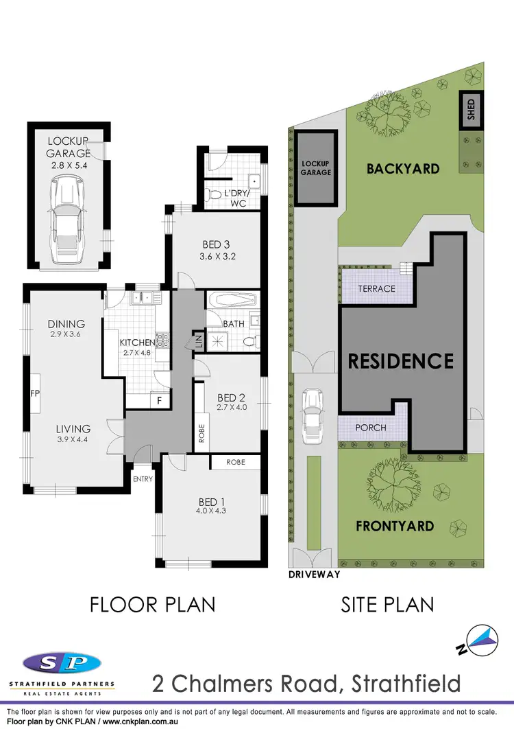 Floorplan of Homely house listing, 2 Chalmers Road, Strathfield NSW 2135