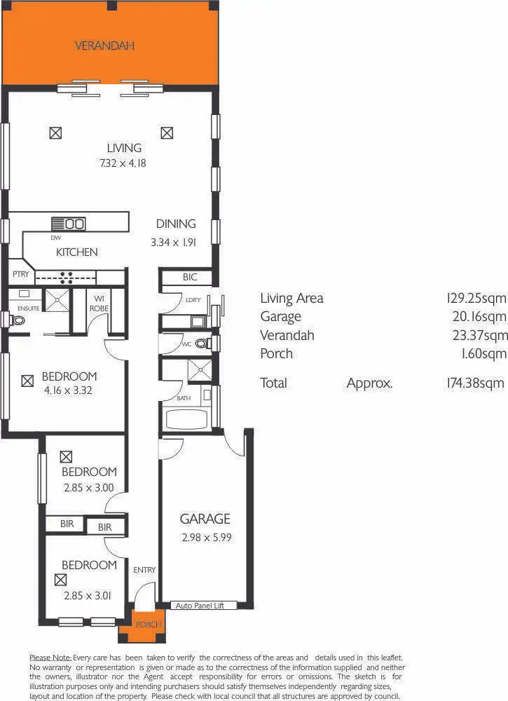 Floorplan of Homely house listing, 8a Sudholz Court, Windsor Gardens SA 5087