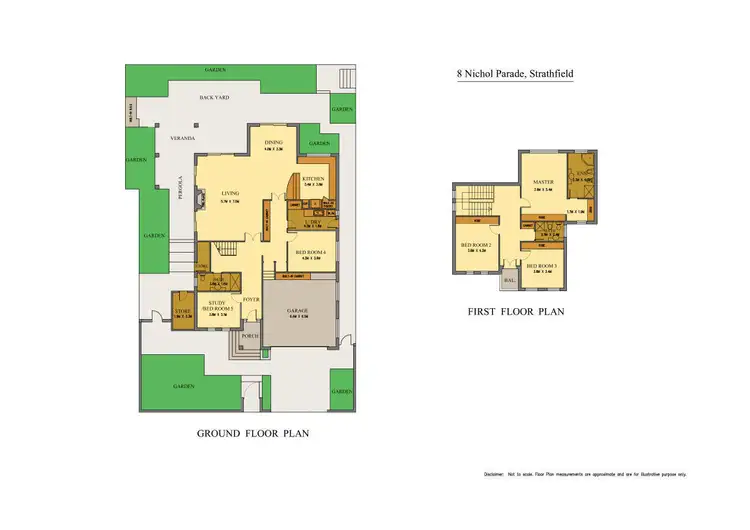 Floorplan of Homely house listing, 8 Nichol Parade, Strathfield NSW 2135