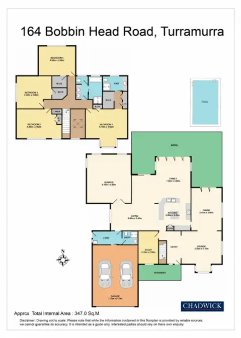 Floorplan of Homely house listing, 164 Bobbin Head Road, Turramurra NSW 2074