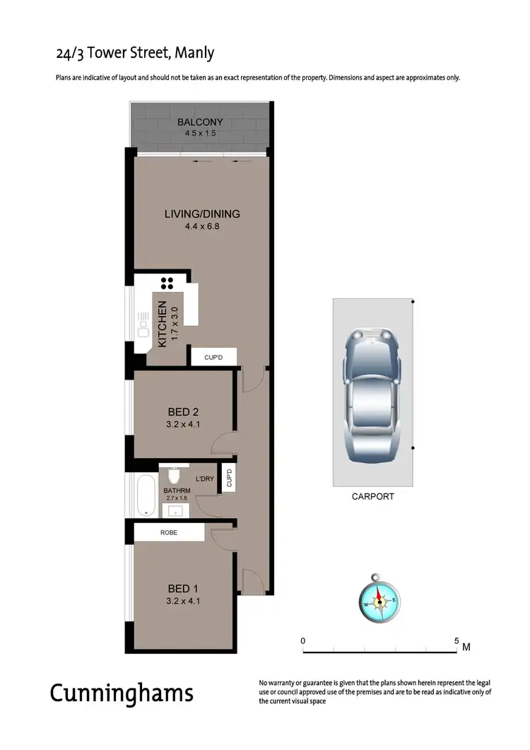 Floorplan of Homely apartment listing, 24/3 Tower Street, Manly NSW 2095