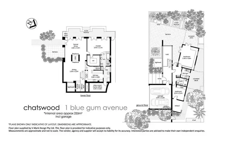 Floorplan of Homely house listing, 1 Blue Gum Avenue, Chatswood NSW 2067