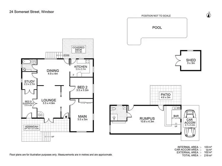 Floorplan of Homely house listing, 24 Somerset Street, Windsor QLD 4030
