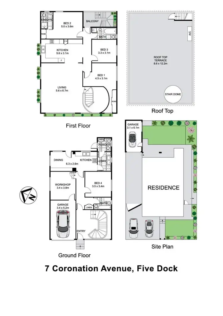 Floorplan of Homely house listing, 7 Coronation Avenue, Five Dock NSW 2046