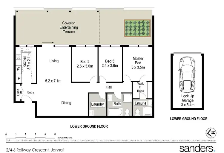 Floorplan of Homely unit listing, 2/4-6 Railway Crescent, Jannali NSW 2226