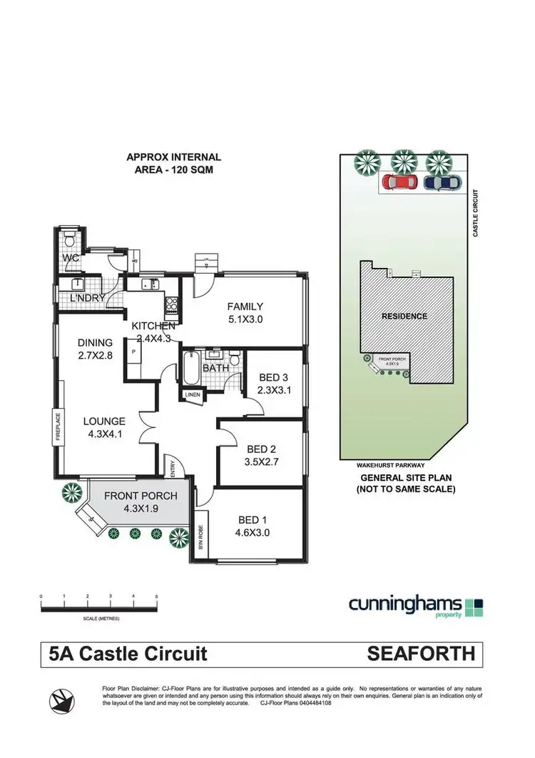 Floorplan of Homely house listing, 5A Castle Circuit, Seaforth NSW 2092
