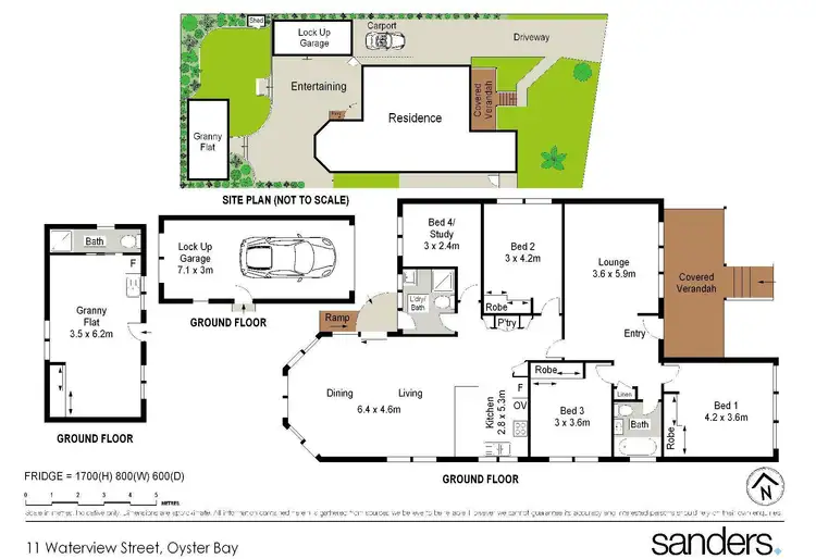 Floorplan of Homely house listing, 11 Waterview Street, Oyster Bay NSW 2225