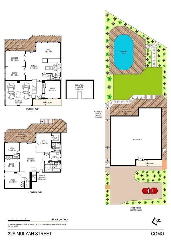 Floorplan of Homely house listing, 32a Mulyan Street, Como NSW 2226