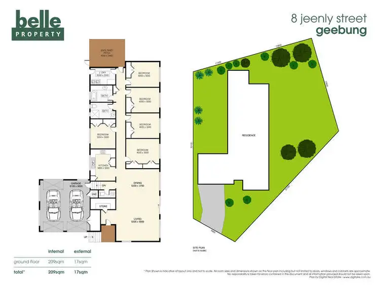 Floorplan of Homely house listing, 8 Jeenly Street, Geebung QLD 4034