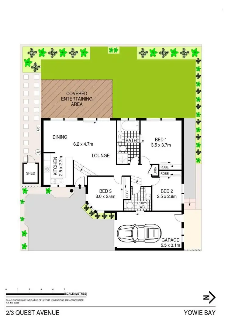Floorplan of Homely villa listing, 2/3 Quest Avenue, Yowie Bay NSW 2228