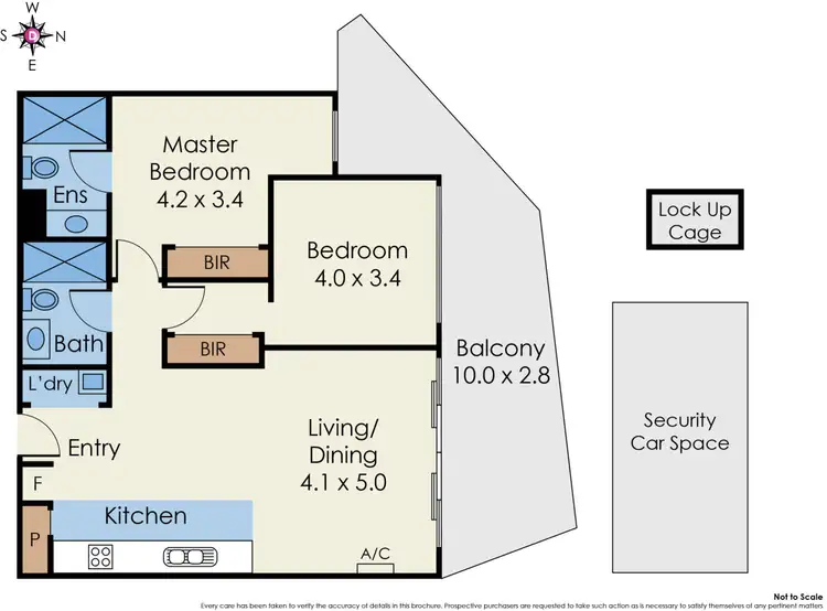Floorplan of Homely apartment listing, 106/81 Warrigal Road, Mentone VIC 3194