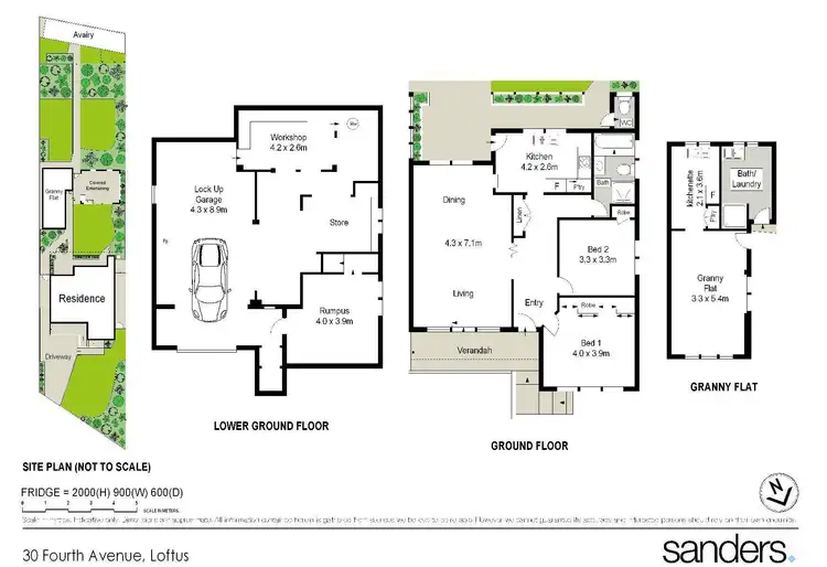 Floorplan of Homely house listing, 30 Fourth Avenue, Loftus NSW 2232