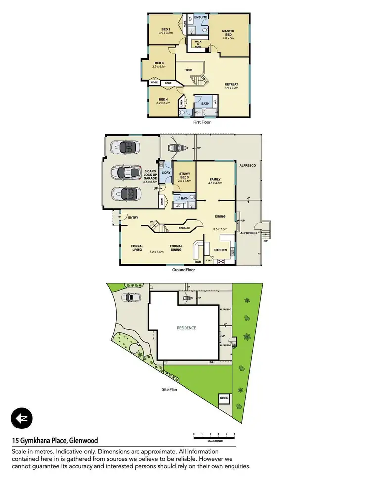 Floorplan of Homely house listing, 15 Gymkhana Place, Glenwood NSW 2768