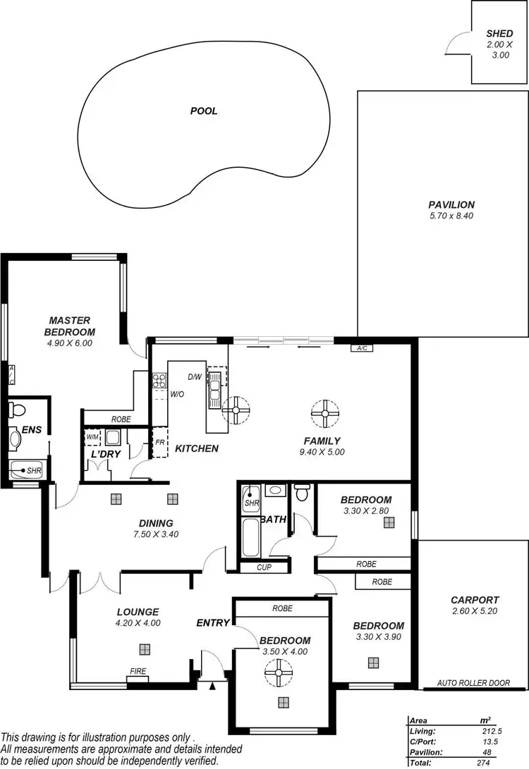 Floorplan of Homely house listing, 15 Oleander Street, South Brighton SA 5048