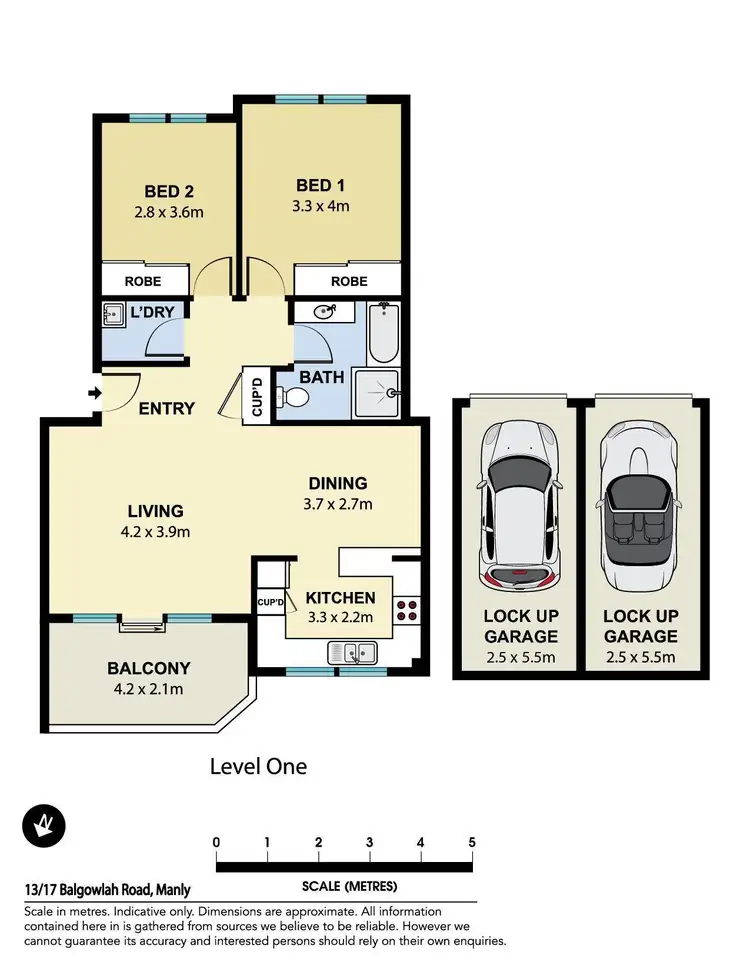 Floorplan of Homely unit listing, 13/17 Balgowlah Road, Manly NSW 2095