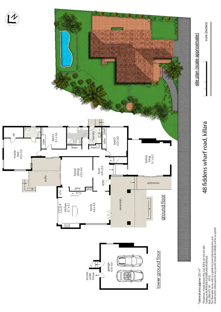 Floorplan of Homely house listing, 48 Fiddens Wharf Road, Killara NSW 2071