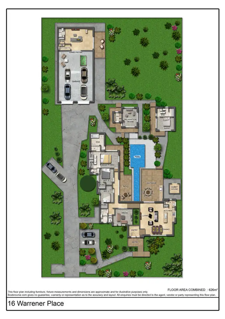 Floorplan of Homely house listing, 16 Warrener Place, Maroochy River QLD 4561