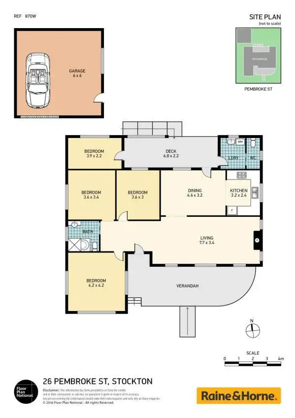 Floorplan of Homely house listing, 26 Pembroke Street, Stockton NSW 2295
