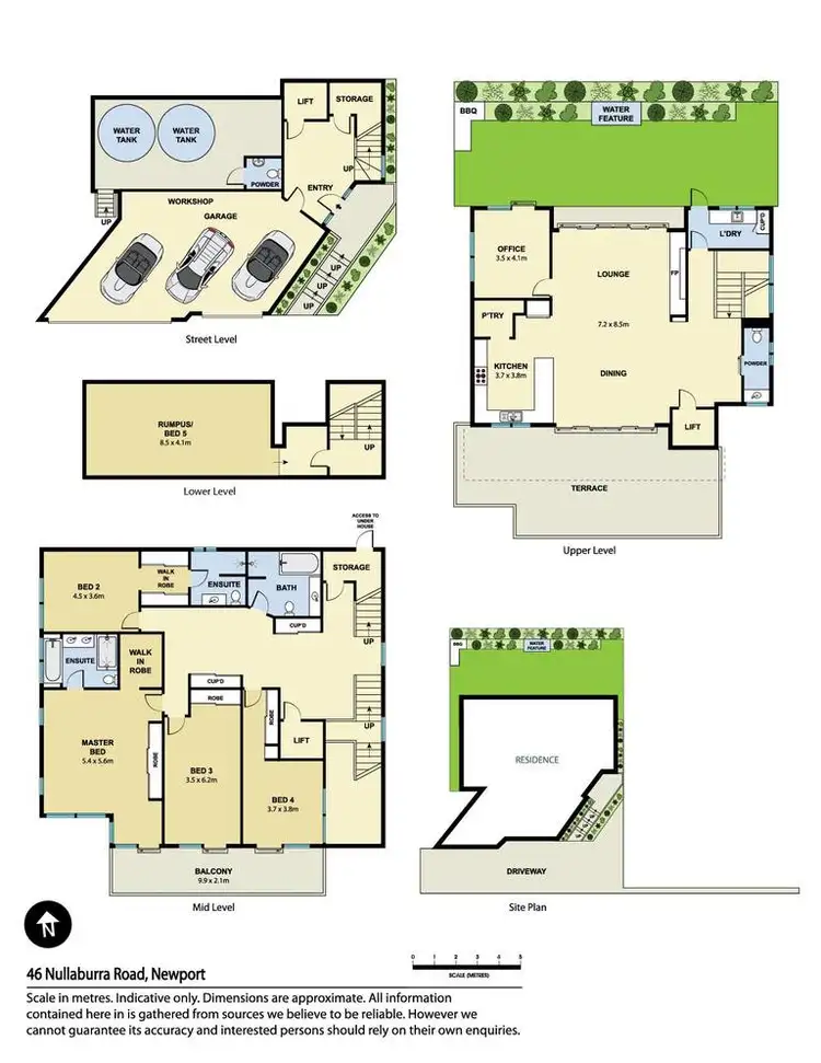 Floorplan of Homely house listing, 46 Nullaburra Road, Newport NSW 2106