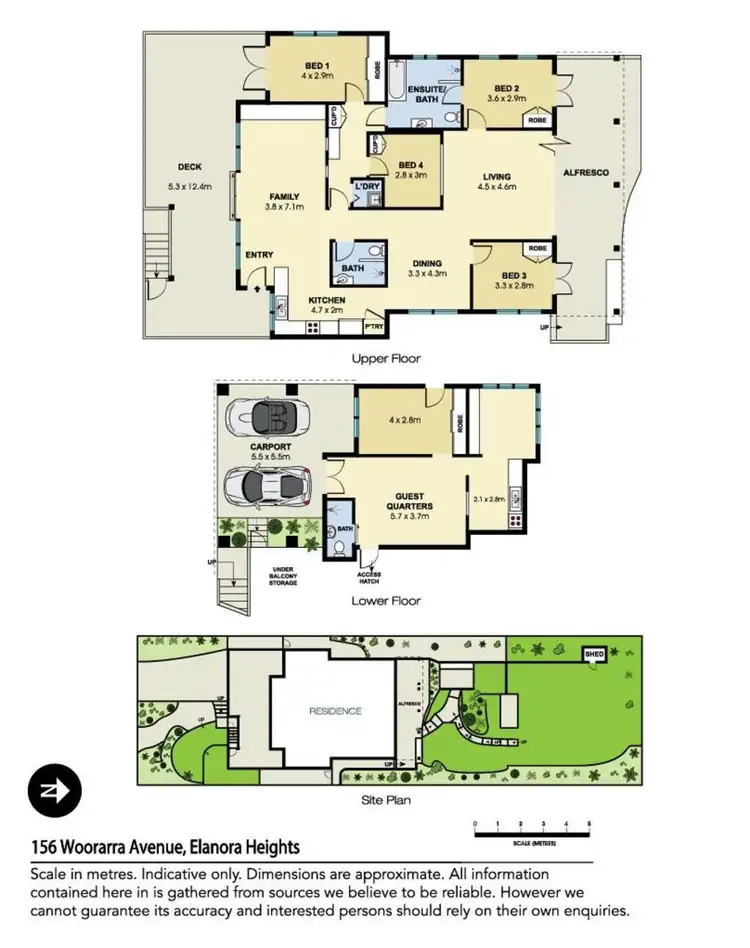 Floorplan of Homely house listing, 156 Woorarra Avenue, Elanora Heights NSW 2101