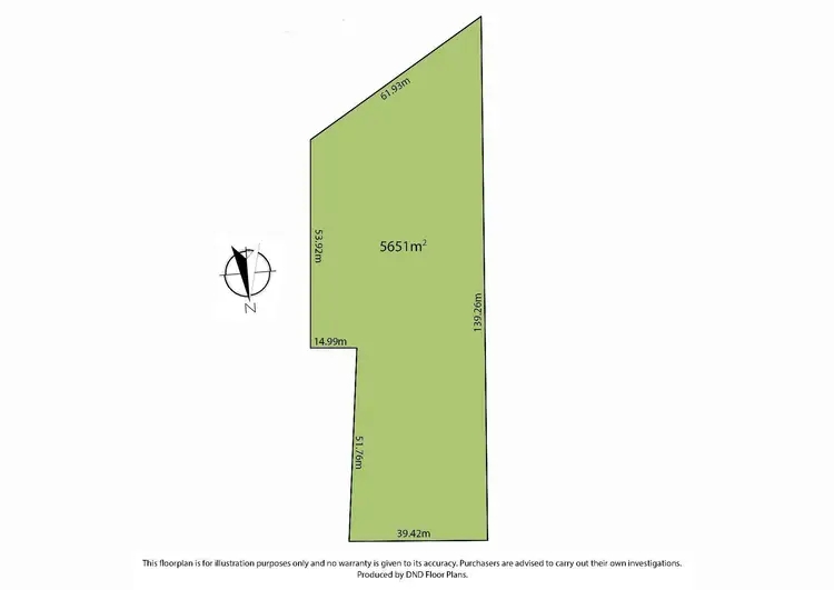 Floorplan of Homely land listing, 13B Fairway Drive, Pakenham VIC 3810