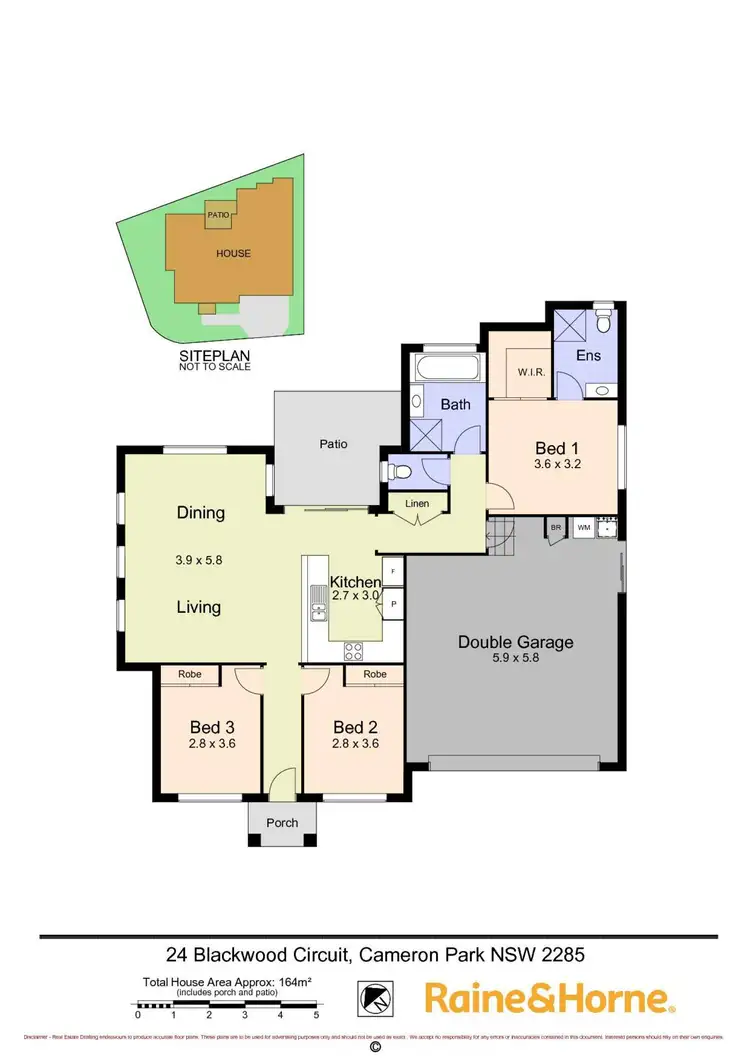 Floorplan of Homely house listing, 24 Blackwood Circuit, Cameron Park NSW 2285