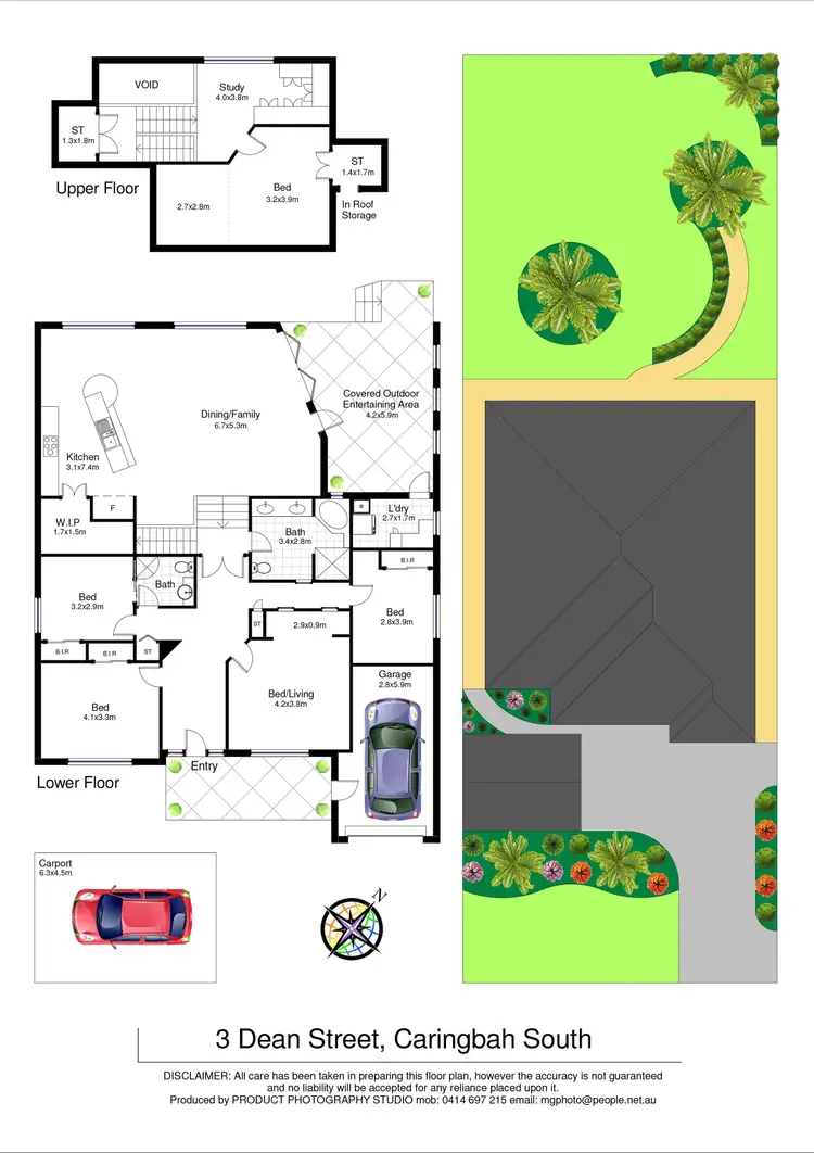 Floorplan of Homely house listing, 3 Dean Street, Caringbah South NSW 2229