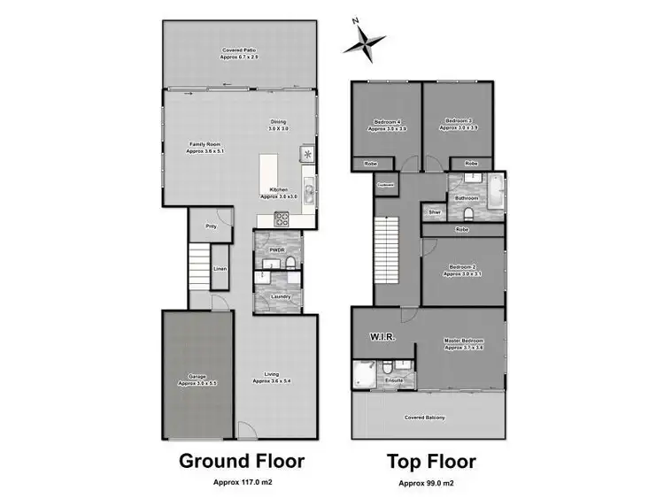 Floorplan of Homely house listing, 16 Birdwood Avenue, Wattle Grove NSW 2173