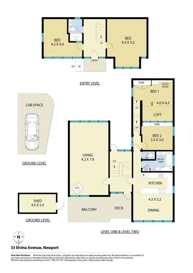 Floorplan of Homely house listing, 33 Elvina Avenue, Newport NSW 2106
